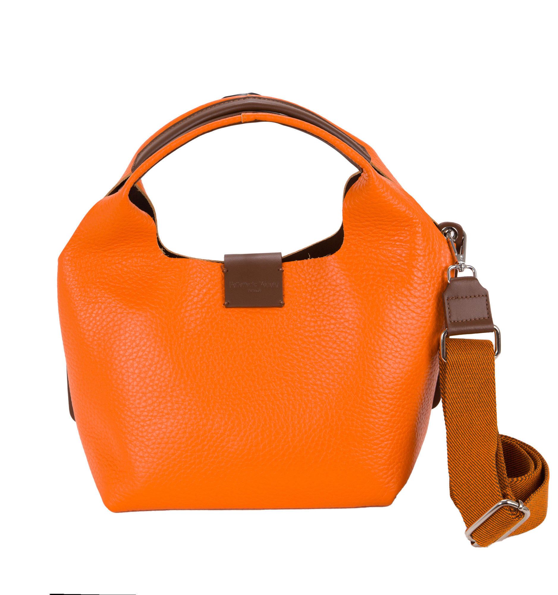 Borsa Tote Florence in pelle marrone